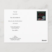 Für Heidi Version 3 Postkarte (Rückseite)