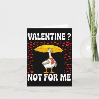 Für Hemd Einsame Gans Nicht Anti Valentinstag Karte