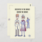 Für Heros Postcard bestimmt Postkarte (Vorne/Hinten)