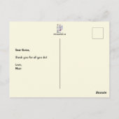 Für Heros Postcard bestimmt Postkarte (Rückseite)