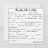 Für Herrn & Frau M Gast libs Einladung (Vorderseite)