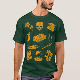 für Hexen Ästhetische Hexenkugel 847 T-Shirt