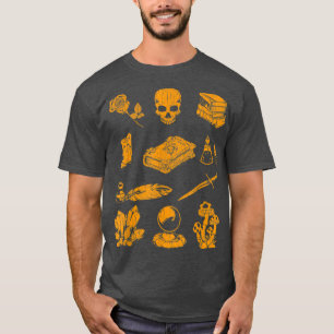 für Hexen Ästhetische Hexenkugel 848 T-Shirt