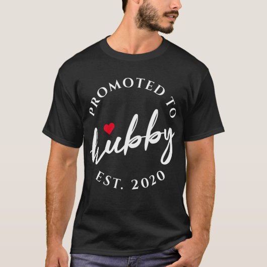 Für Hubby-Kalligrafie T-Shirt (Vorderseite)