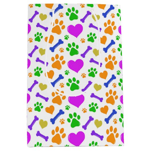 Für Hunde Mittlere Geschenktüte (Vorderseite)