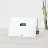 Für Husband am Valentinstag Feiertagskarte (Rückseite)