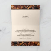 Für Husband am Valentinstag Feiertagskarte (Innenseite)