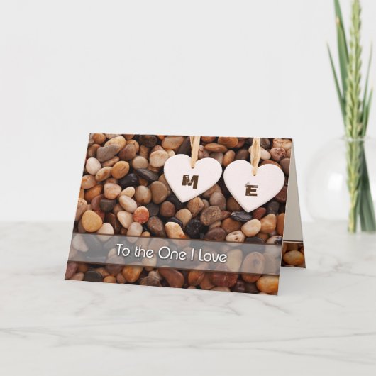 Für Husband am Valentinstag Feiertagskarte (Vorderseite)