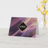 Für Husband am Vatertag Abstrakte Malerei Karte (Gelbe Blume)