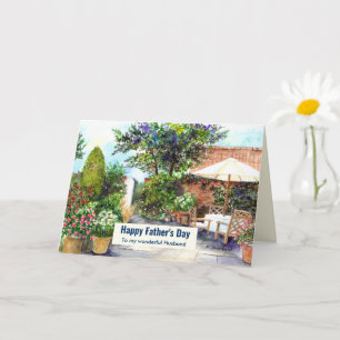 Für Husband auf der Vatertag Terrasse Manhaus Karte