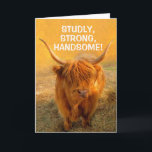 Für Husband Funny Steer Birthday Karte<br><div class="desc">Zeig deinem phantastischen Mann,  wie viel er dir mit diesem lustigen Lenker bedeutet. Dein Mann wird geschmeichelt sein und ein paar Lachen haben. Personalisieren Sie die Nachricht,  um Ihren eigenen einzigartigen Gruß zu erstellen. Danke,  dass du gesucht hast! Foto ©Christine Greenspan</div>