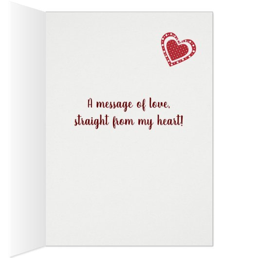 Für Husband Valentinin's Rote Rosen Herz Bows (Innen (Rechts))