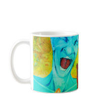 für ich bin Künstler Tasse extra groß