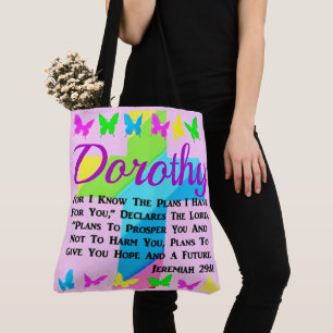 FÜR ICH KENNE DIE PLÄNE JEREMIAH 29 PERSONALISIERT TASCHE