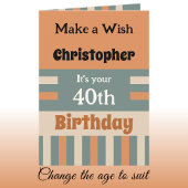 Für ihn geben Sie den Namen orange besondere 40. G Karte