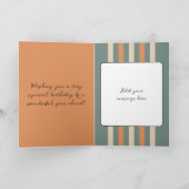 Für ihn geben Sie den Namen orange besondere 40. G Karte (Innenseite)