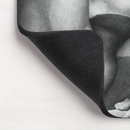 Für ihn handgezeichnet Kunsthandwerk Cool männlich Mousepad (Ecke)