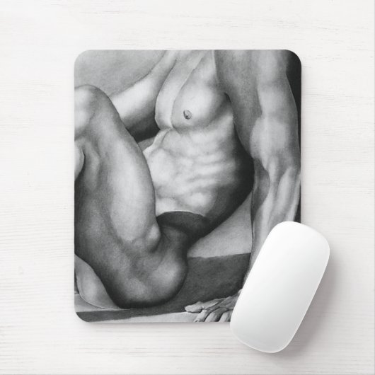 Für ihn handgezeichnet Kunsthandwerk Cool männlich Mousepad (Mit Mouse)