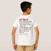 für IHN (Jugend): Matthew-3:2 + John-1:12 - 13 T-Shirt (Schwarz voll)