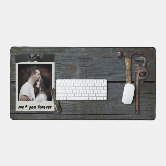 Für ihn Maskuline rustikale Werkzeuge in der Werks Schreibtischunterlage (Tastatur & Maus)