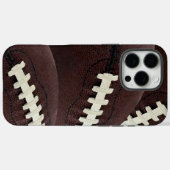 Für ihn moderner grafischer Fußball Case-Mate iPhone Hülle (Rückseite (Horizontal))