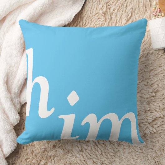 Für ihn oder für sie umkehrbar kissen (Decke)