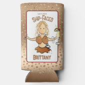 Für ihr lustiges Cruise Beach Girly Vacacation Dri Selters Dosenkühler (Rückseite)