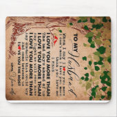 Für Ihr Phantastisches Ehemann, Ehemann, Geburtsta Mousepad (Vorne)