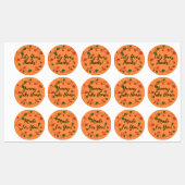 Für Ihre Circle Stickers-Herbstlaub gemacht Etiketten (Blatt)