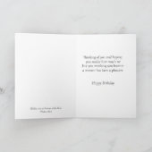 Für Ihre GeburtstagsTochter Karte (Innenseite)