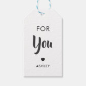 Für Ihre Geschenkmarke, jede Okcade-Markierung, Kr Geschenkanhänger (Vorderseite)