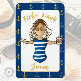 Für ihre Girl-Reise Funny Reisen Kreuzfahrt Tür Magnet