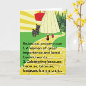 Für Ihre Karte/Änderung des Namens Karte (Gelbe Blume)