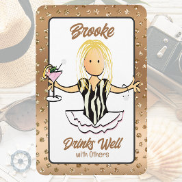 Für ihre lustige Kreuzfahrt Schiff Tür Mädchen Rei Magnet