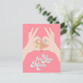 Für Ihre Mama Feiertagskarte (Stehend Vorderseite)