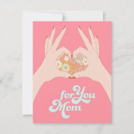 Für Ihre Mama Feiertagskarte