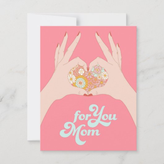 Für Ihre Mama Feiertagskarte (Vorderseite)