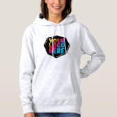 Für ihre Mama-Junge Mutter Fügen Sie hier Ihr Logo Hoodie (Vorderseite)