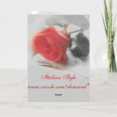 Für Ihre Mama Karte (Rückseite)