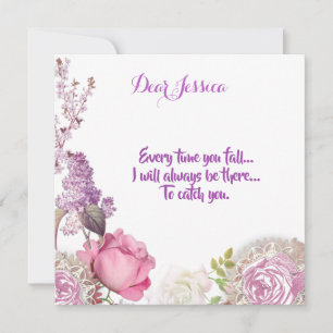 Für ihre maßgeschneiderten Sweetheart Valentines V Feiertagskarte