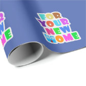 Für Ihre neue Zuhause Geschenkpapier (Rolleneckpunkt)