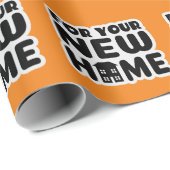 Für Ihre neue Zuhause Geschenkpapier (Rolleneckpunkt)