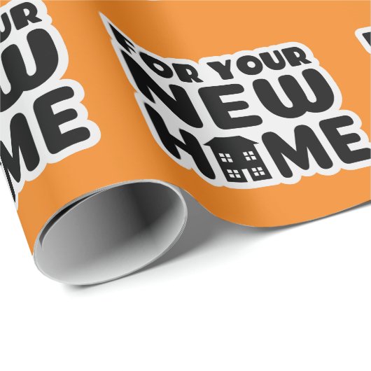 Für Ihre neue Zuhause Geschenkpapier (Rolleneckpunkt)