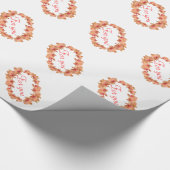 Für Ihre Orchideen Geschenkpapier (Ecke)