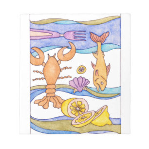 Für Ihre Rezepte Notizblock