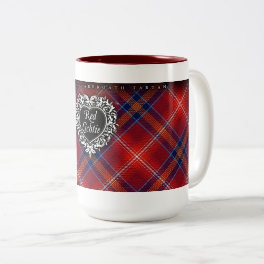 FÜR IHRE rote Tasse - rotes Lichtie - (VorderseiteRechts)