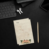 Für ihre rustikale Blüte Briefpapier