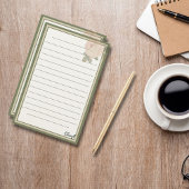 Für ihre rustikale Blüte Briefpapier