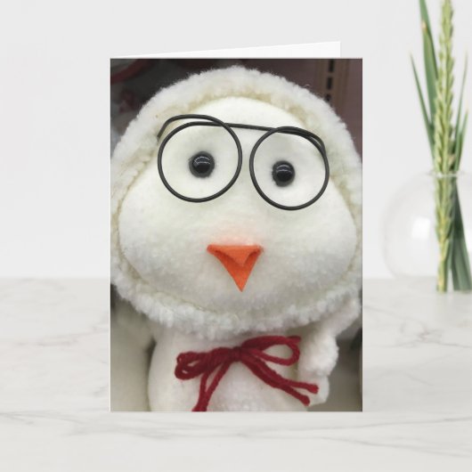 FÜR IHRE ***SEHR ERSTEN**** CHRISTMAS FEIERTAGSKARTE (Vorderseite)