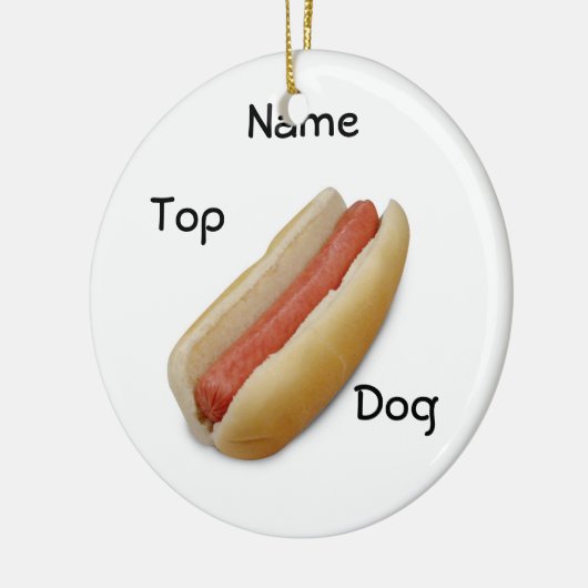 FÜR IHRE "TOP DOG"-ORNATION KERAMIK ORNAMENT (Links)